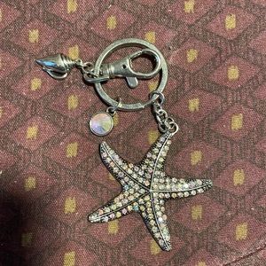 Seashell keychain